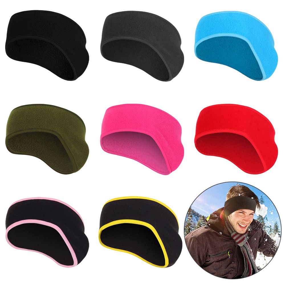 Fleece Ear Warmer Band - 1 unidad de diadema para el