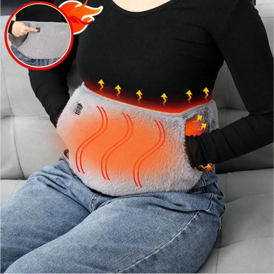 Hand Warmer Electric - Cinturón térmico de felpa para el