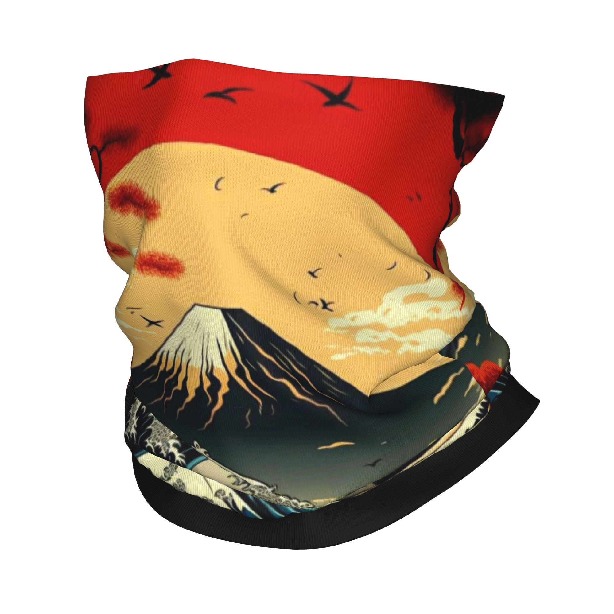 Bandana The Great Wave off Kan - Neck Gaiter Fleece reseña y precio