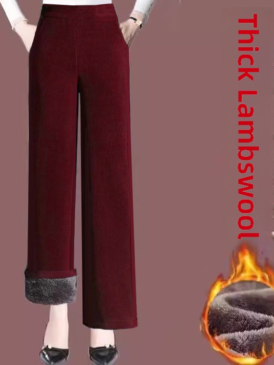 Pantalones de pana de cintura  - Corduroy Pant Warm reseña y precio
