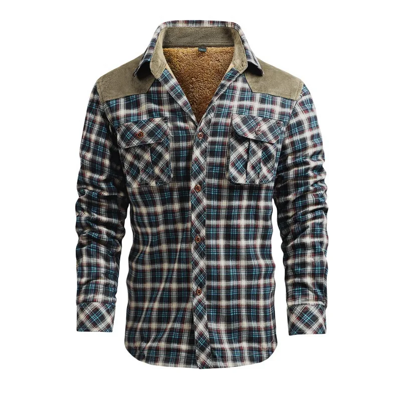 Camisas informales de invierno - Flannel Shirt Lined reseña y precio
